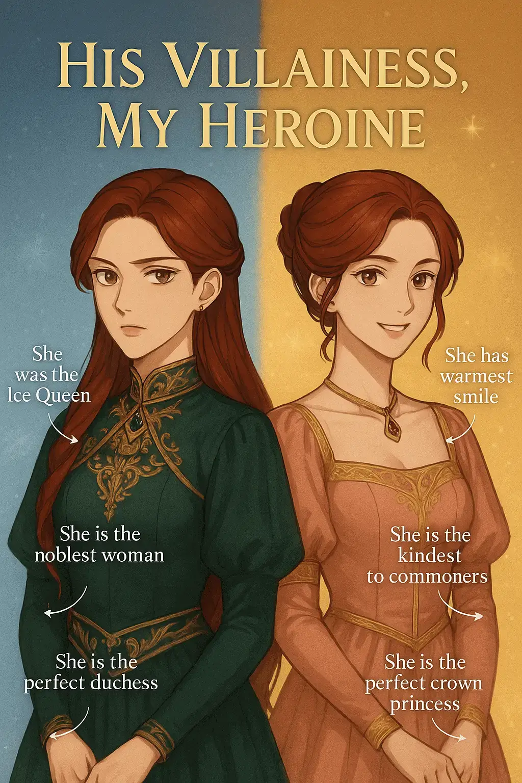 His Villainess, My Heroine: The Ice Queen Whose Smile Melted My Heart